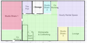 304 collective studio floorplan